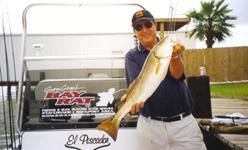 Bobby Jarvis with his Trophy Redfish - October