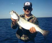 29 inch Trophy Speck - Back Lakes San Antonio Bay - soft plastics