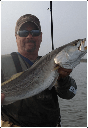 Texas saltwater fishing Guide Gary Gray